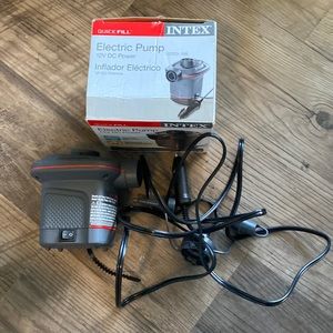 Intex Quick Fill Electric Pump 12V DC Power